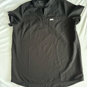 Figs Maternity Scrub Top Kitale- Small/Black